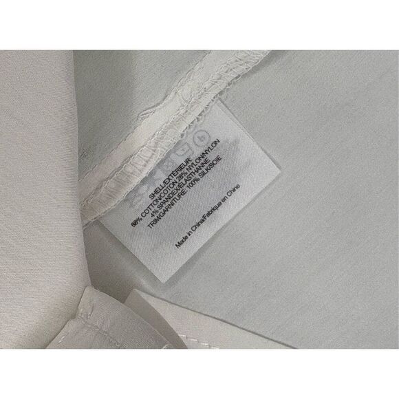 Tory Burch Prudence cream colored sleeveless blouse with ruffles neck tie - 2 - Picture 8 of 9